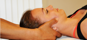 physio treating patient